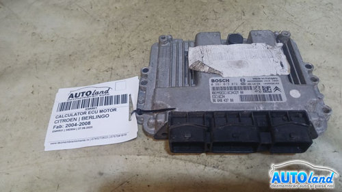 Calculator Ecu Motor 9664843780 Citroen BERLINGO 2004-2008