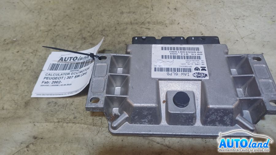 Calculator Ecu Motor 9664981980 Peugeot 307 SW 3H 2002