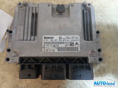 Calculator Ecu Motor 9665291180 0261s04009 Peugeot 207 2006