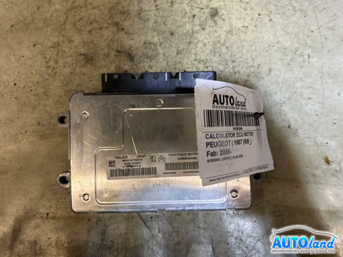 Calculator Ecu Motor 9665424480 Peugeot 1007 KM 2005