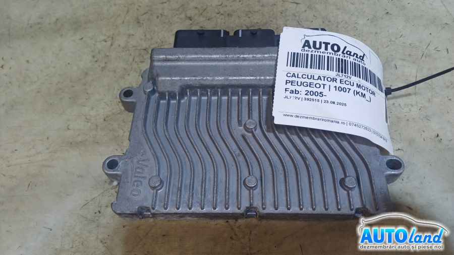 Calculator Ecu Motor 9665424480 Peugeot 1007 KM 2005
