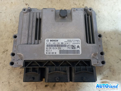 Calculator Ecu Motor 9666382080 0261s05190 Peugeot 207 2006