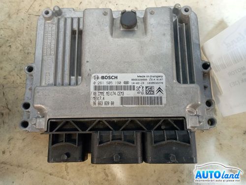 Calculator Ecu Motor 9666382080 Benzina0261s05190 Peugeot 307 Break 3E 2002