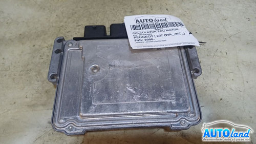 Calculator Ecu Motor 9666382080 Kfu Peugeot 207 2006