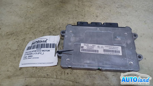 Calculator Ecu Motor 9666909780 Citroen C3 FC 2002
