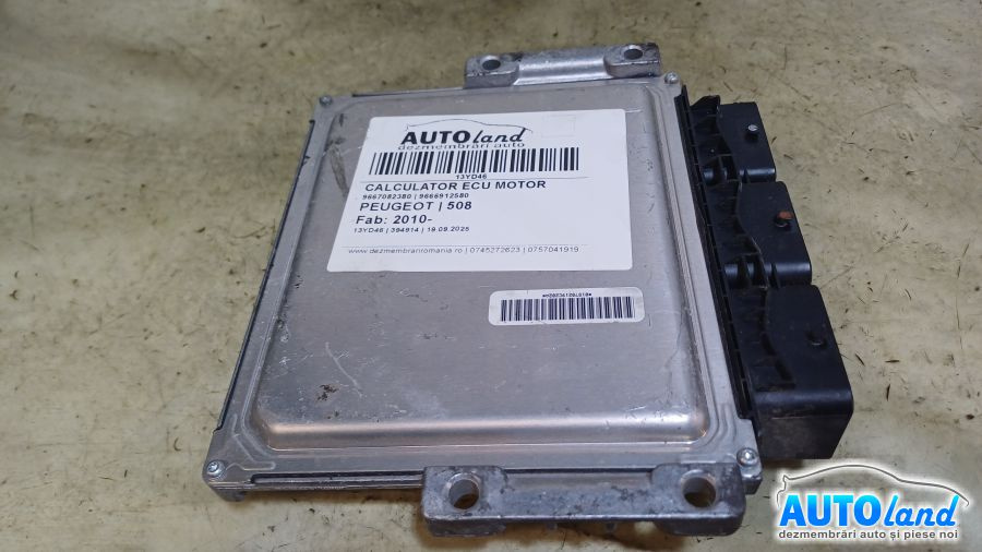 Calculator Ecu Motor 9666912580 9667082380 Peugeot 508 2010