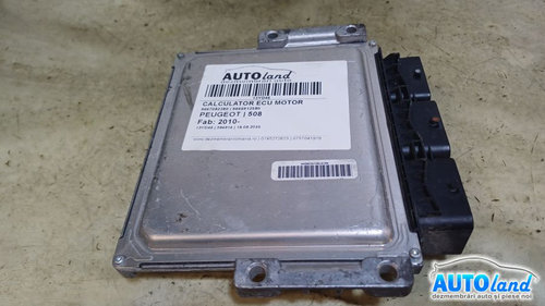 Calculator Ecu Motor 9666912580 9667082380 Peugeot 508 2010