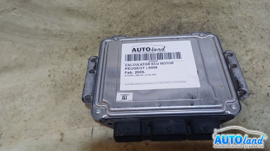Calculator Ecu Motor 9666986680 Peugeot 5008 2009