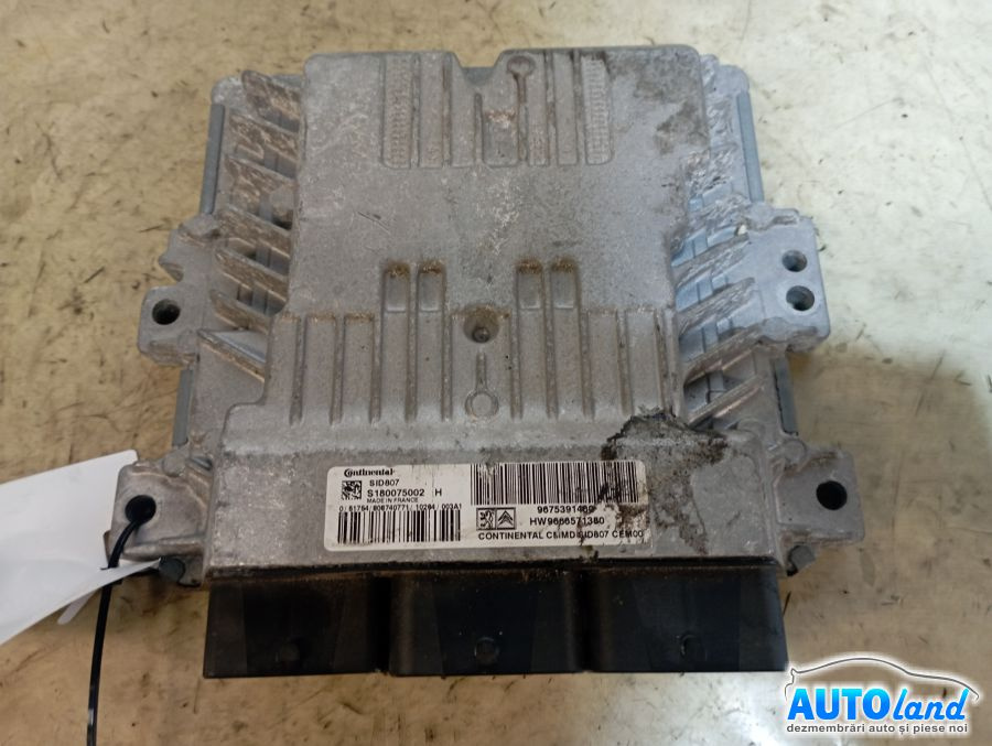 Calculator Ecu Motor 9675391480 9666571380 Peugeot 3008 2009