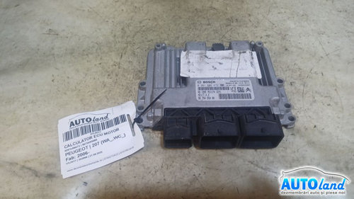 Calculator Ecu Motor 9675495080 0261s06472 Peugeot 207 2006