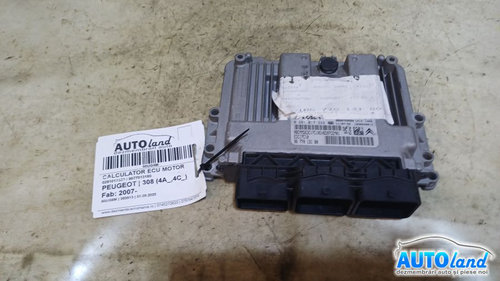 Calculator Ecu Motor 9677013180 0281017333 Peugeot 308 4A ,4C 2007