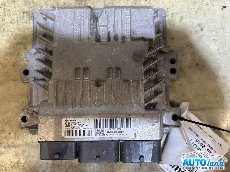 Calculator Ecu Motor 9678628780 1.6 HDI 
