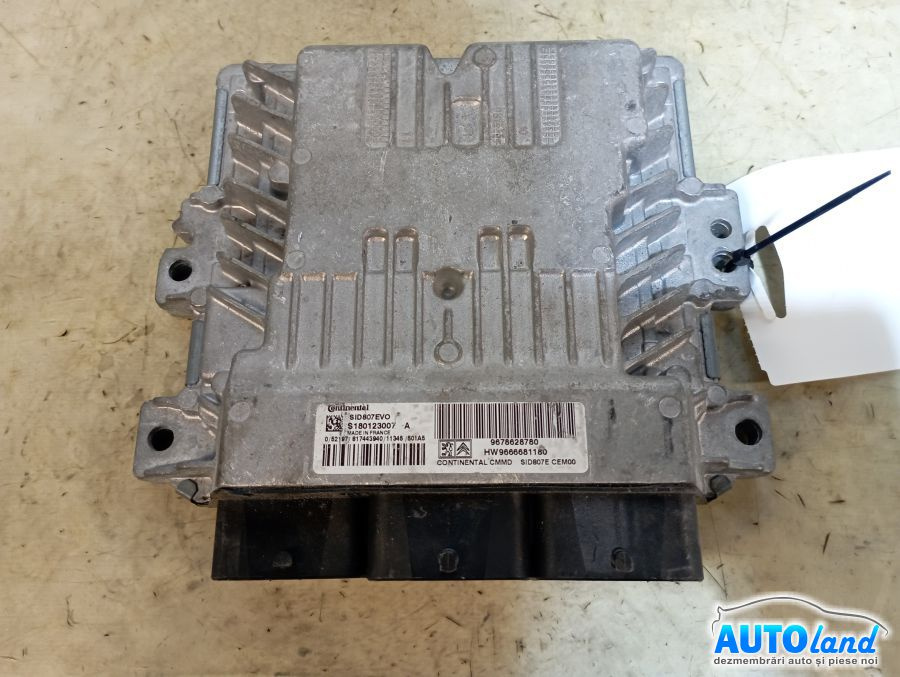 Calculator Ecu Motor 9678628780 Citroen DS4 2011