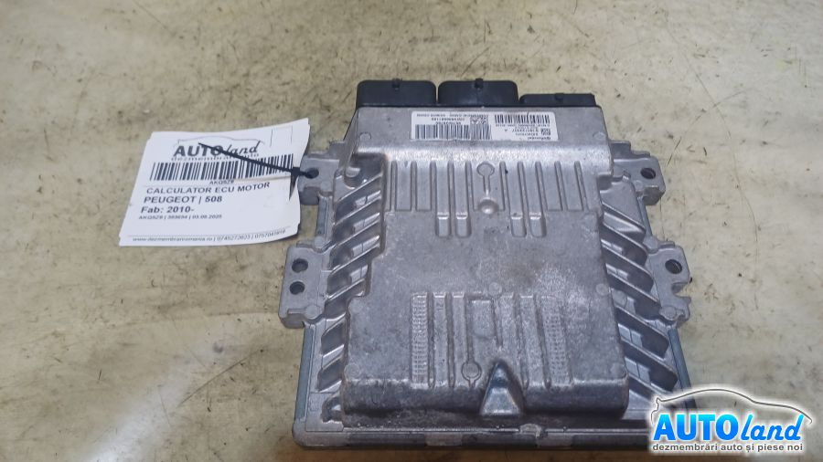 Calculator Ecu Motor 9678628780 Peugeot 508 2010