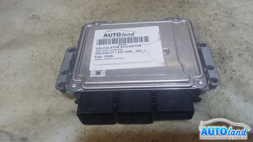 Calculator Ecu Motor 9678818280 0281018228 Peugeot 207 2006