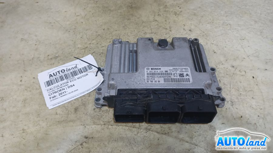 Calculator Ecu Motor 9678818280 1.6 HDI Citroen DS4 2011