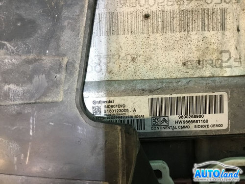 Calculator Ecu Motor 9800268980 1.6 HDI Peugeot 208 2012