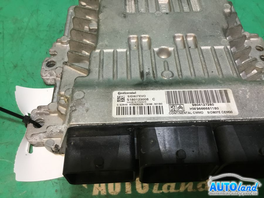 Calculator Ecu Motor 9804127280 1.6 HDI Peugeot 508 2010