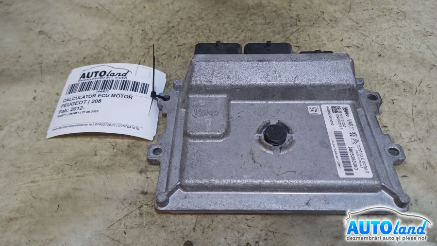 Calculator Ecu Motor 9805353080 Peugeot 208 2012