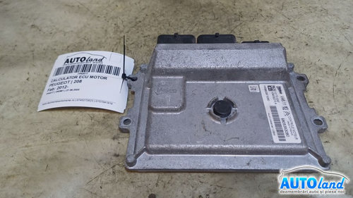 Calculator Ecu Motor 9805353080 Peugeot 208 2012