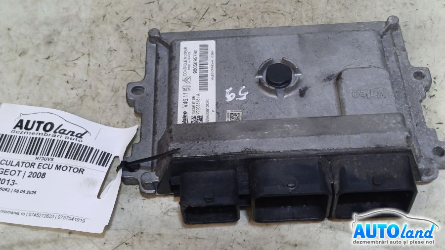 Calculator Ecu Motor 9805895780 Peugeot 2008 2013