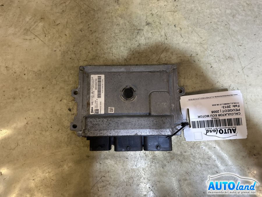 Calculator Ecu Motor 9805895780 Peugeot 