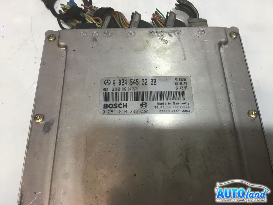 Calculator Ecu Motor A0245453232 2.7 D Mercedes-Benz M-CLASS W163 1998-2005