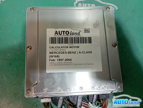 Calculator Ecu Motor A0275459632 1.7d Mercedes-Benz A-CLASS W168 1997-2004