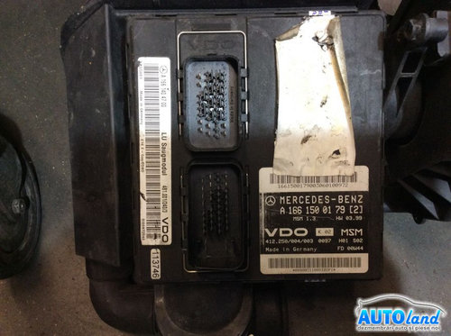 Calculator Ecu Motor A1661500179 Se Vinde fara Garantie!!! Mercedes-Benz A-CLASS W168 1997-2004