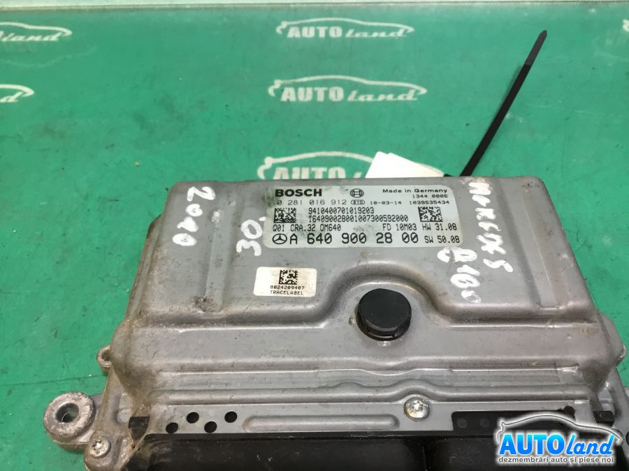 Calculator Ecu Motor A6409002800 0281016912 Mercedes-Benz B-CLASS W245 2005