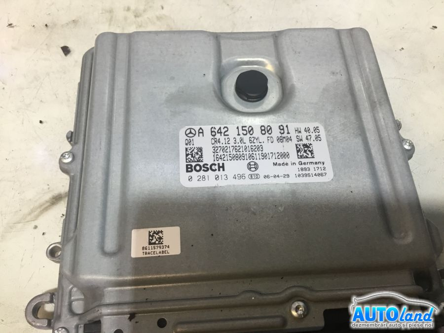 Calculator Ecu Motor A6421508091 3.0 D Mercedes-Benz CLS C219 2004-2010