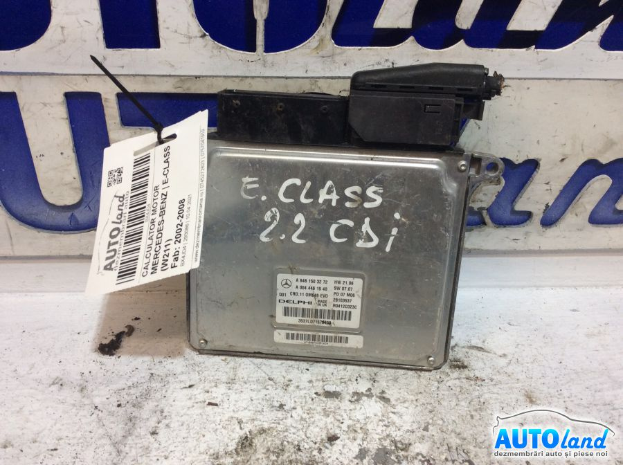 Calculator Ecu Motor A6461503272 Mercedes-Benz E-CLASS W211 2002-2008