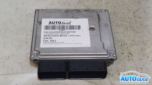 Calculator Ecu Motor A6461532491 2.2 CDI 0281012105 Mercedes-Benz VITO bus W639 2003