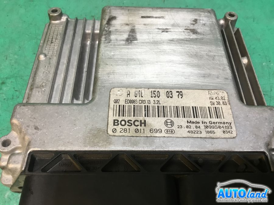 Calculator Ecu Motor A6481500379 5.0b0281011699 Mercedes-Benz CLS C219 2004-2010