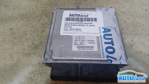 Calculator Ecu Motor A6519007600 Mercedes-Benz A-class W176 2012-2015