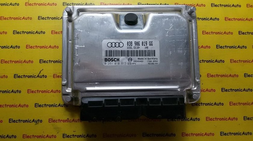 Calculator ECU motor Audi A4 1.9 tdi 038906019GG, 0281010813