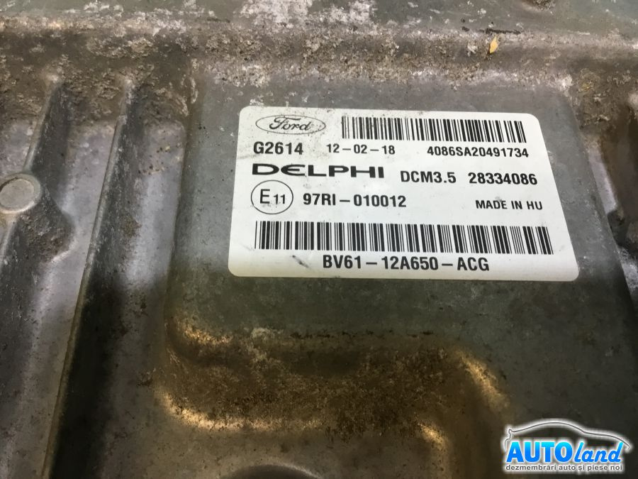 Calculator Ecu Motor Bv6112a650acg Ford C-MAX 2007