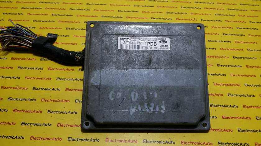 Calculator ECU motor Ford Fiesta 3S6112A650CB, S118107004D