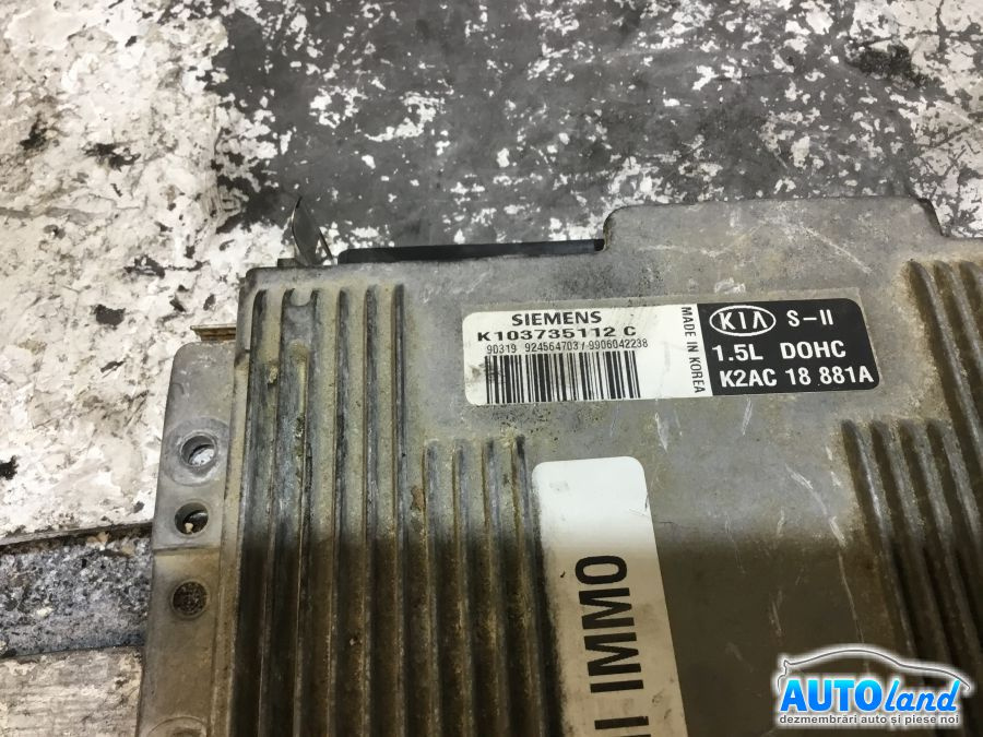 Calculator Ecu Motor K2ac18881a Kia SEPHIA FB 1996-2001