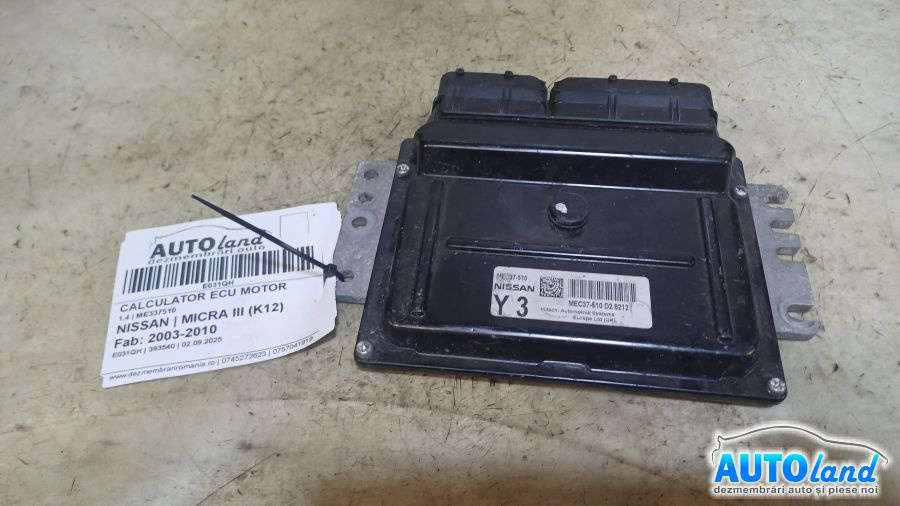 Calculator Ecu Motor Me337510 1.4 Nissan MICRA III K12 2003-2010