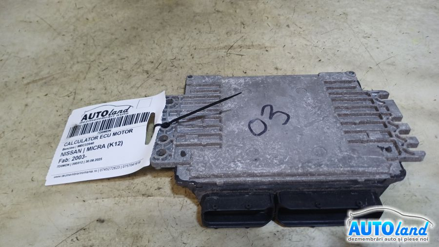 Calculator Ecu Motor Mec32040 Benzina Nissan MICRA K12 2003