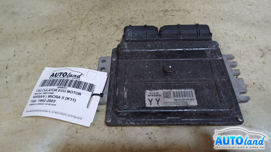 Calculator Ecu Motor Mec32060 Benzina Nissan MICRA II K11 1992-2003