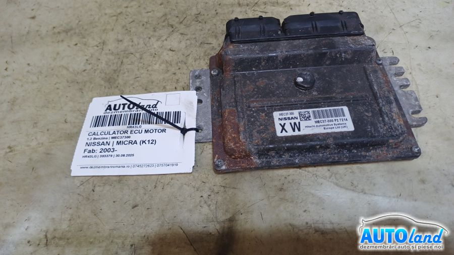 Calculator Ecu Motor Mec37300 1.2 Benzina Nissan MICRA K12 2003