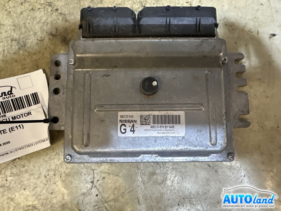 Calculator Ecu Motor Mec37910 1.4 16v Nissan NOTE E11 2006