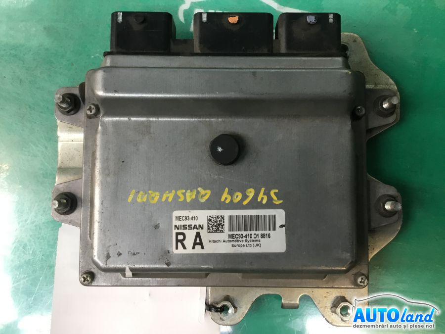 Calculator Ecu Motor Mec93410d1 2.0 G Mr20, Eur 4 Nissan QASHQAI J10,JJ10 2007