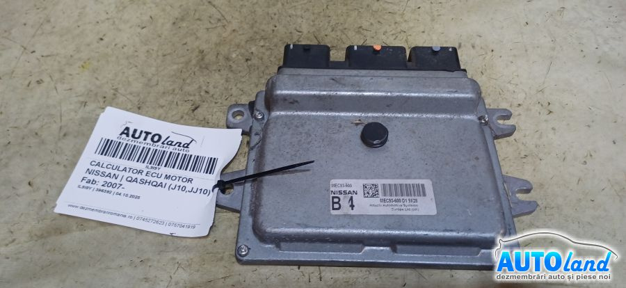 Calculator Ecu Motor Mec93600 Nissan QASHQAI J10,JJ10 2007