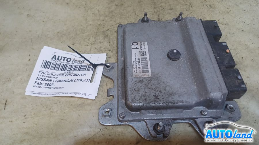 Calculator Ecu Motor Mec93620 1.6 B Nissan QASHQAI J10,JJ10 2007