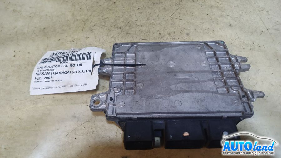 Calculator Ecu Motor Mec93620 1.6 B Nissan QASHQAI J10,JJ10 2007