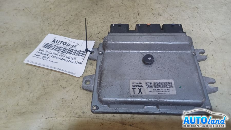Calculator Ecu Motor Mec940240d2 Nissan QASHQAI J10,JJ10 2007