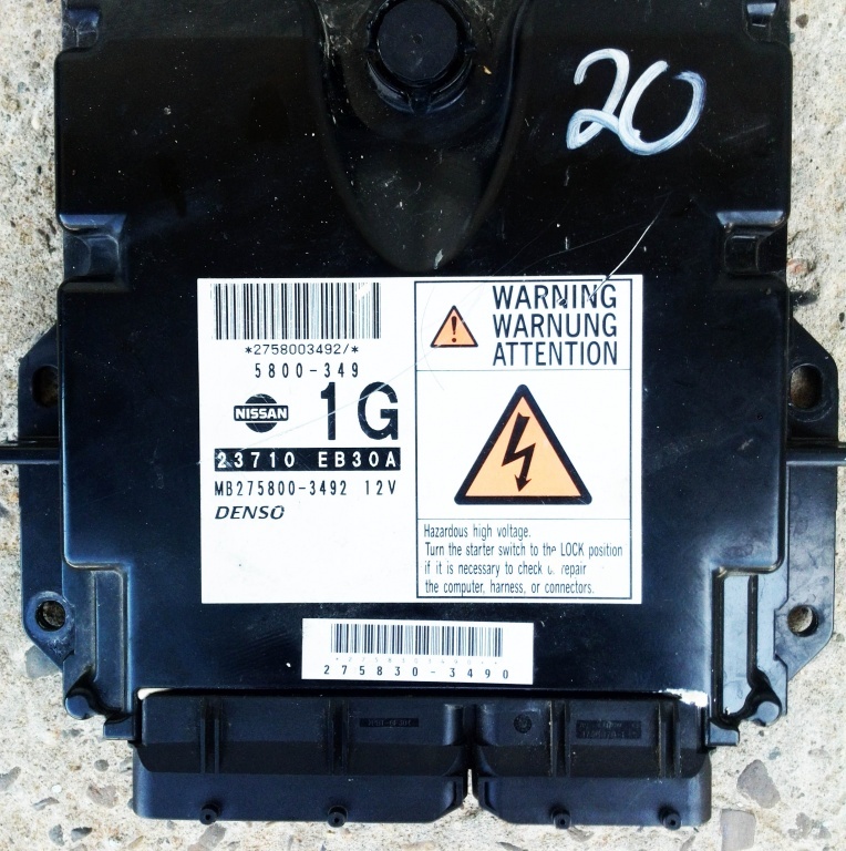 CALCULATOR ECU MOTOR NISSAN PATHFINDER R51 NAVARA D40 2005 YD25DDTI 128KW 171CP